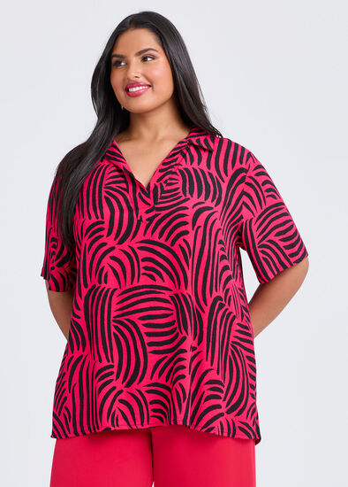 Plus Size Natural Top