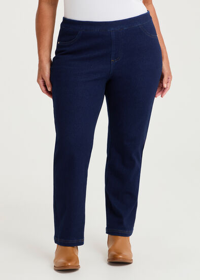 Plus Size Petite Best Friend Straight Leg Jean