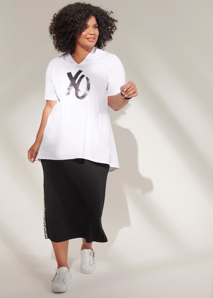 Bamboo Je T'aime Skirt, , hi-res
