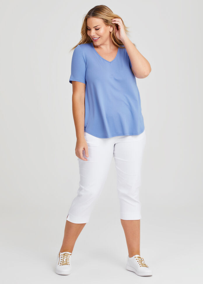 Bamboo Foundation S/slv Top, , hi-res