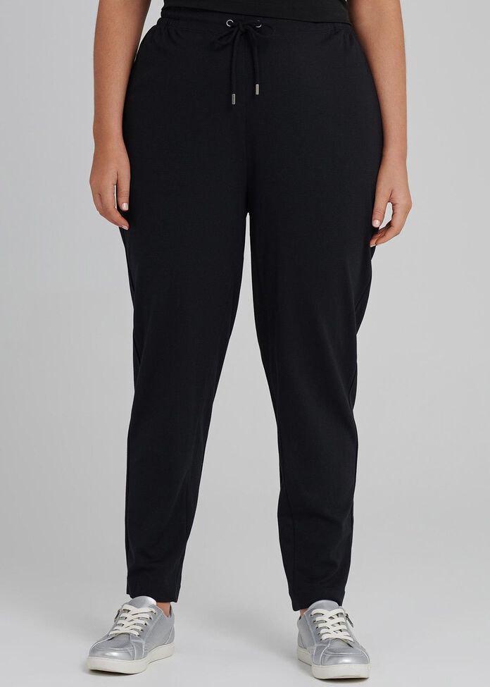 Shop Plus Size Coco Check In Jogger in Black | Taking Shape AU