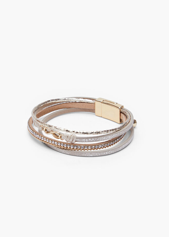 Thin Magnetic Clasp Bracelet, , hi-res