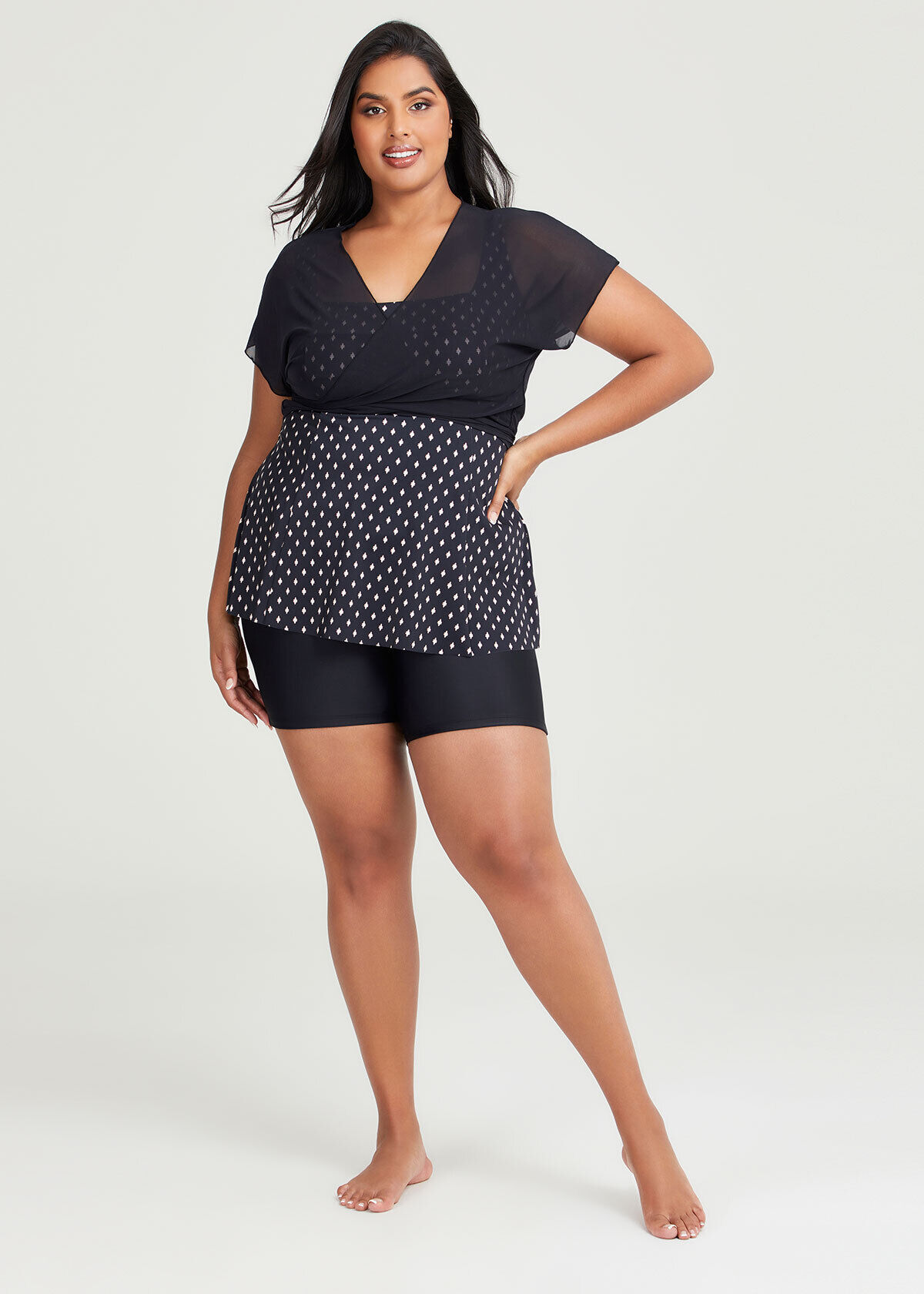 Plus size swim clearance wrap