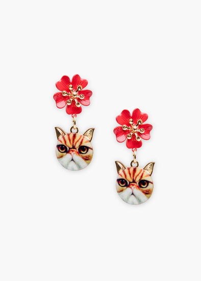 Grumpy Cat Earrings