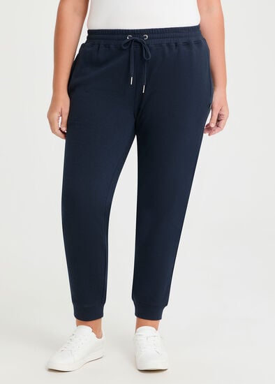 Plus Size Taper Leg Trackpant