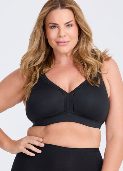 Plus Size Wirefree Cooling Lounge Bra