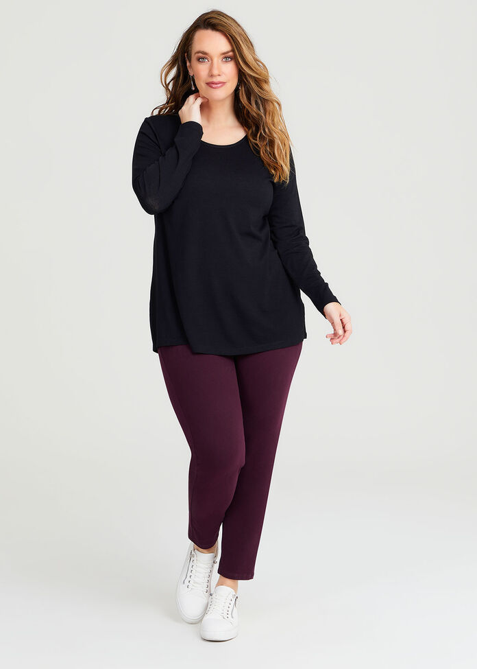 Shop Plus Size The Best Friend Denim Jegging in Red