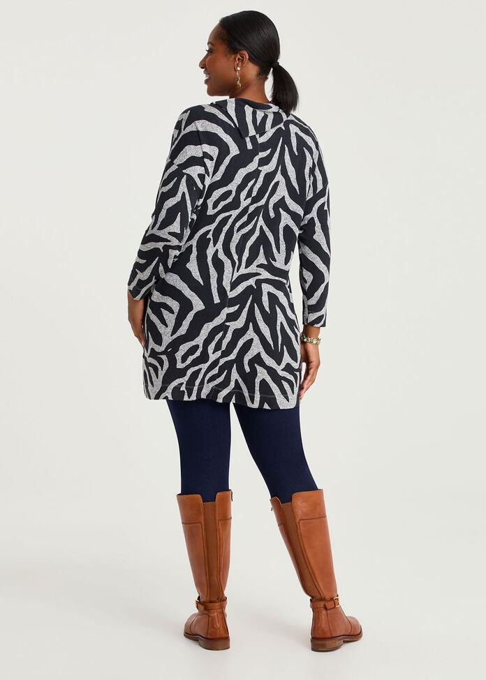 Bamboo Cosy Drape Neck Tunic, , hi-res