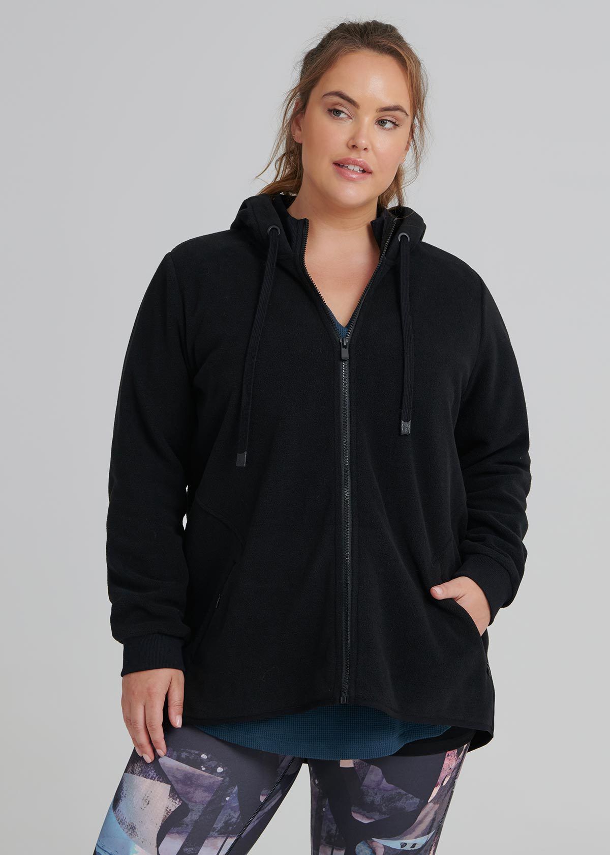 Plus size fleece jackets australia online