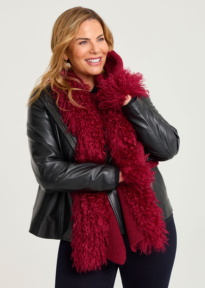 Shaggy Statement Scarf, , hi-res