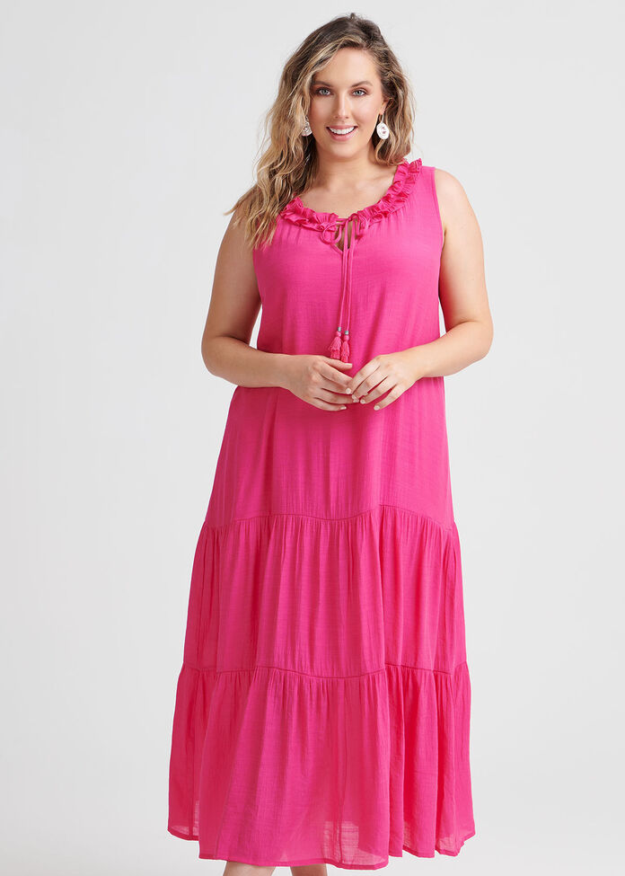 Shop Plus Size Escape With Me Maxi Dress in Pink | Sizes 12-30 | Taking ...