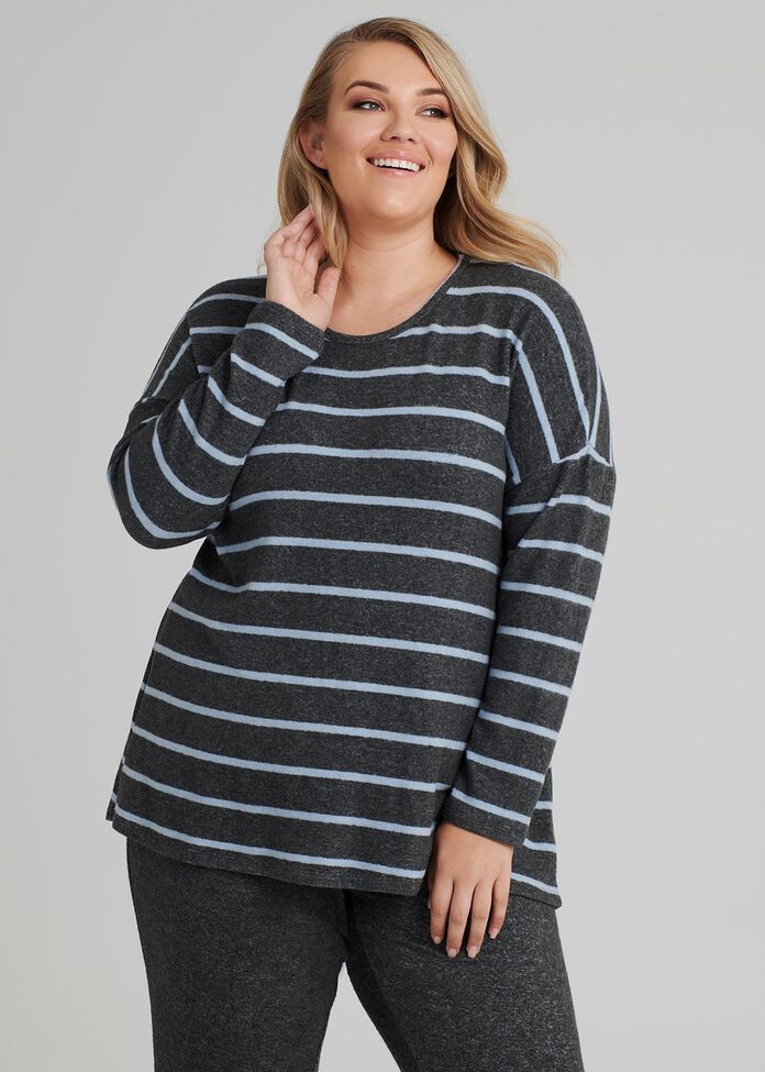 Serenity Stripe Top, , hi-res