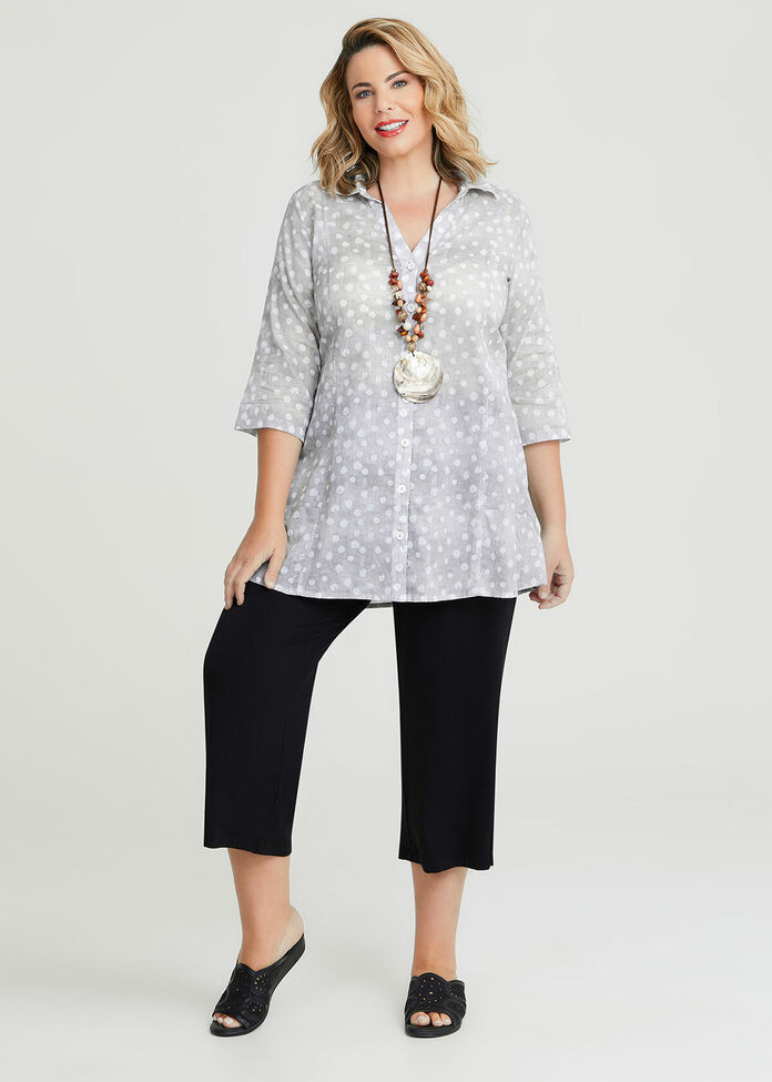 Shop Plus Size Ruby Cotton Shirt in Black | Taking Shape AU