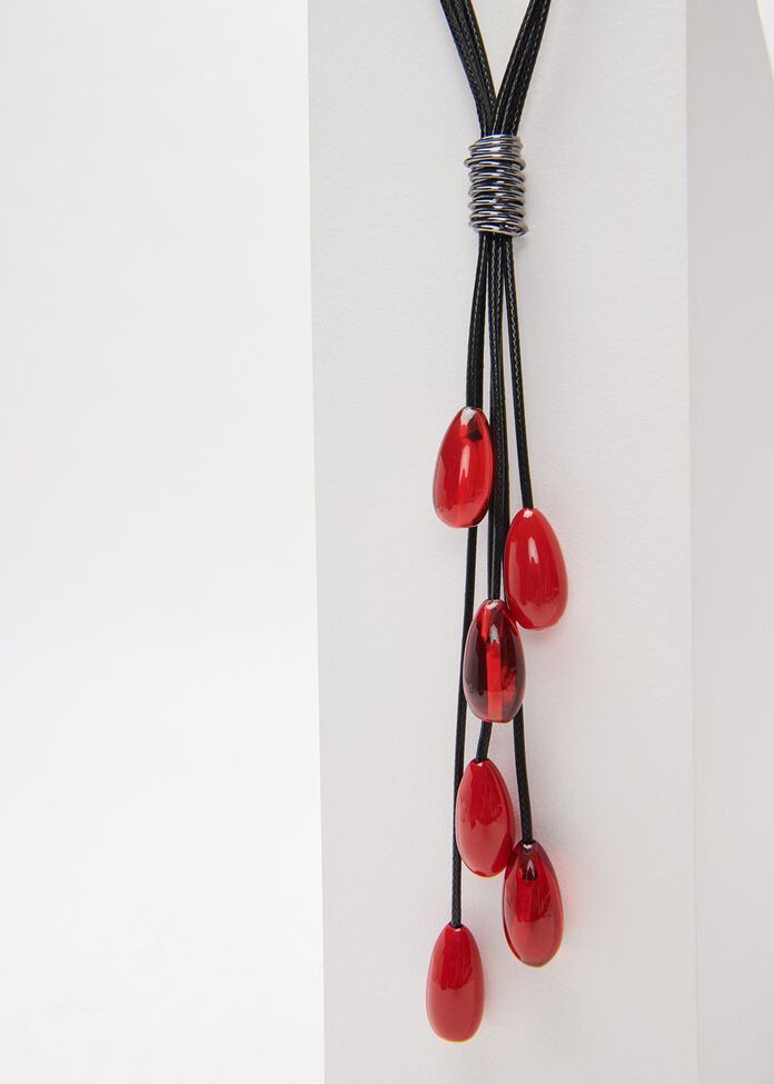 Falling Cherries Necklace, , hi-res