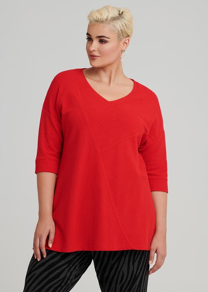 Off Duty Rib Top, , hi-res
