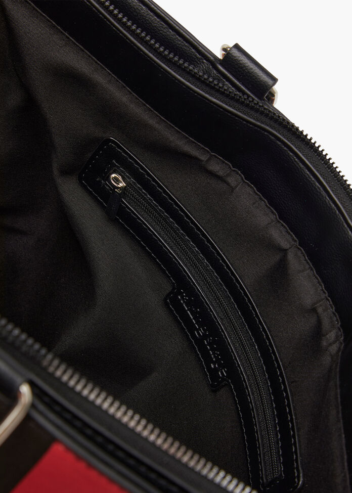 Graphic Heart Shoulder Bag, , hi-res
