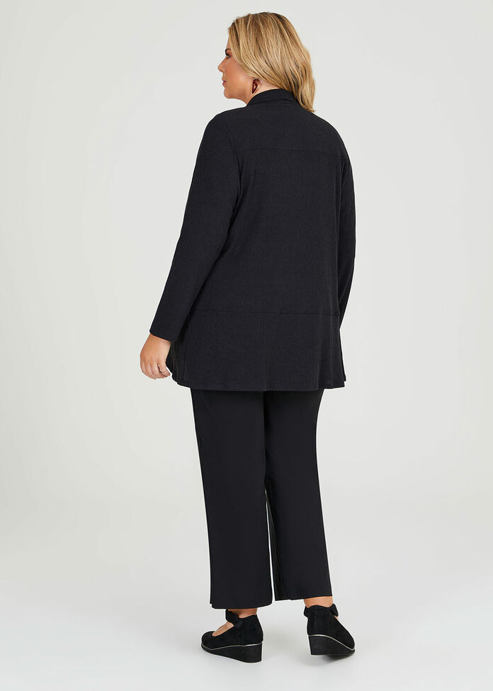 Racheal Ribbed Cardigan, , hi-res