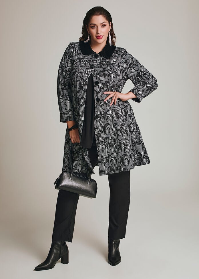 Check Me Out Swing Coat, , hi-res