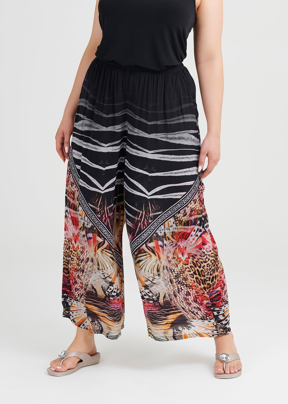 plus size wide leg pants australia