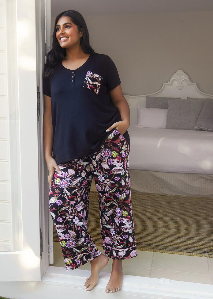 Bamboo Botanica Pj Pant, , hi-res