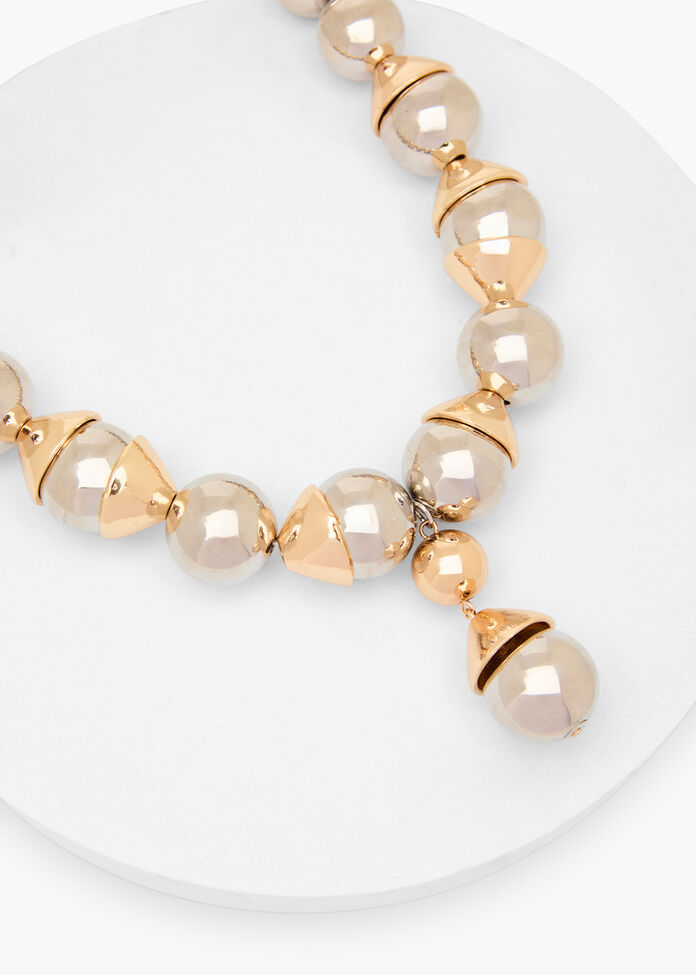 Shiny Short Necklace, , hi-res