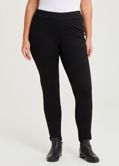 Plus Size Tall Ponte Cleo Slim Leg Pant