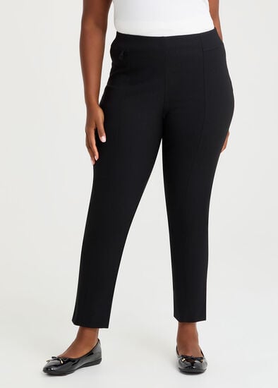 Plus Size Texture Selena Pocket Pant
