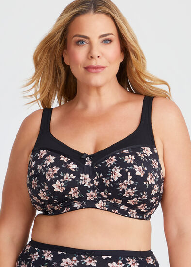 Plus Size Wirefree Smooth Support Bra