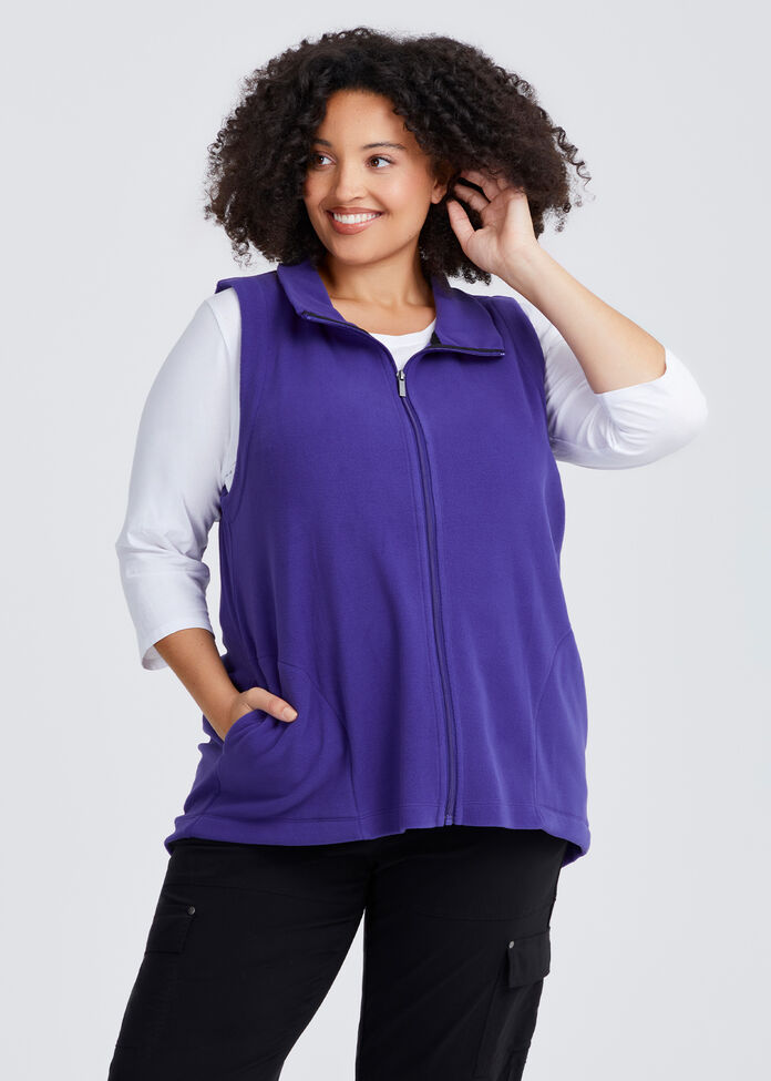Polar Fleece Vest, , hi-res