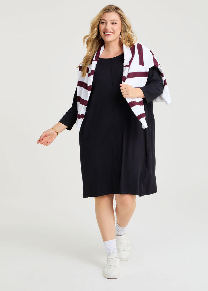 Modal Ultra Soft Relaxed Dress, , hi-res