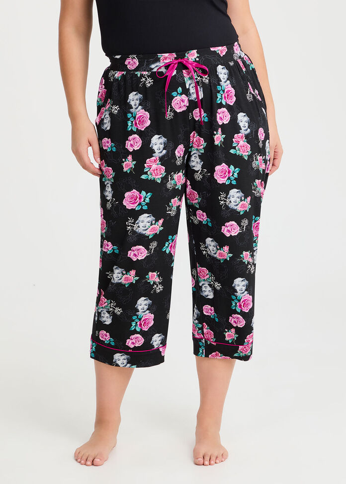 Marilyn Rose Pyjama Pant, , hi-res