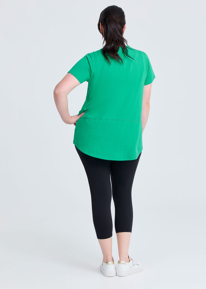 Cotton Active Graphic T-shirt, , hi-res