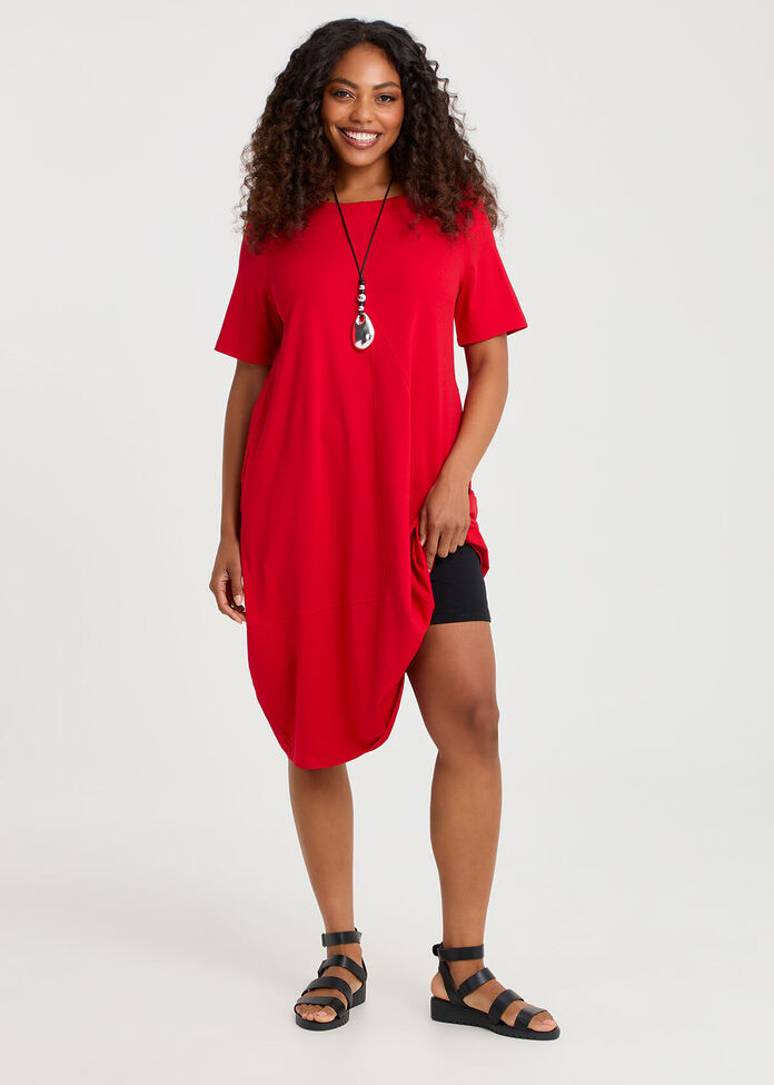 Pima Cotton Traveller Dress, , hi-res