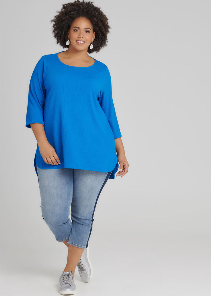 Shop Plus Size The Staple Top in Blue | Taking Shape AU
