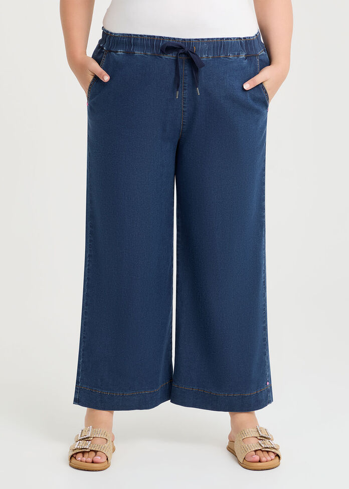 Super Stretch Elastic Waist Jean, , hi-res