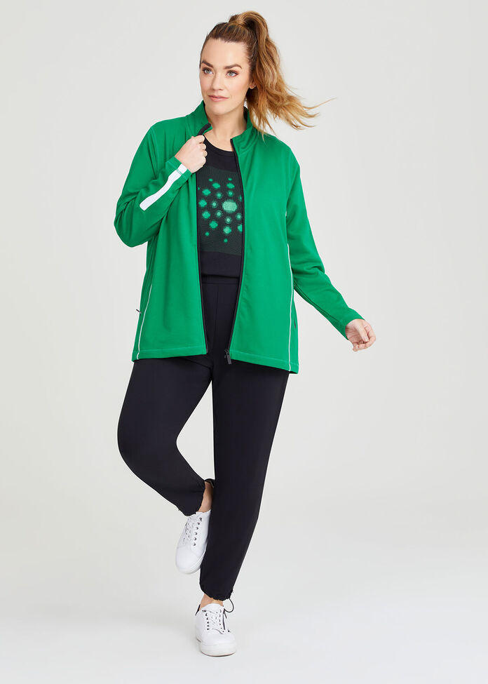 Active Piping Detail Jacket, , hi-res