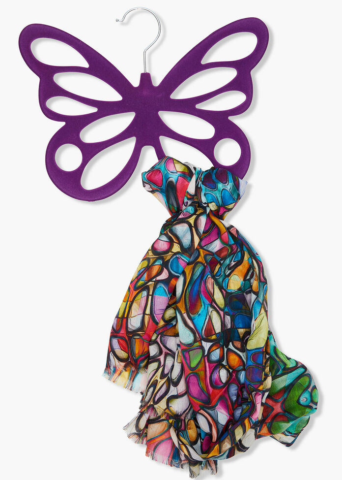 Butterfly Scarf Holder, , hi-res