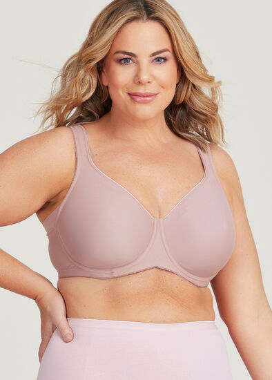 Plus Size Side Smoothing T-shirt Bra
