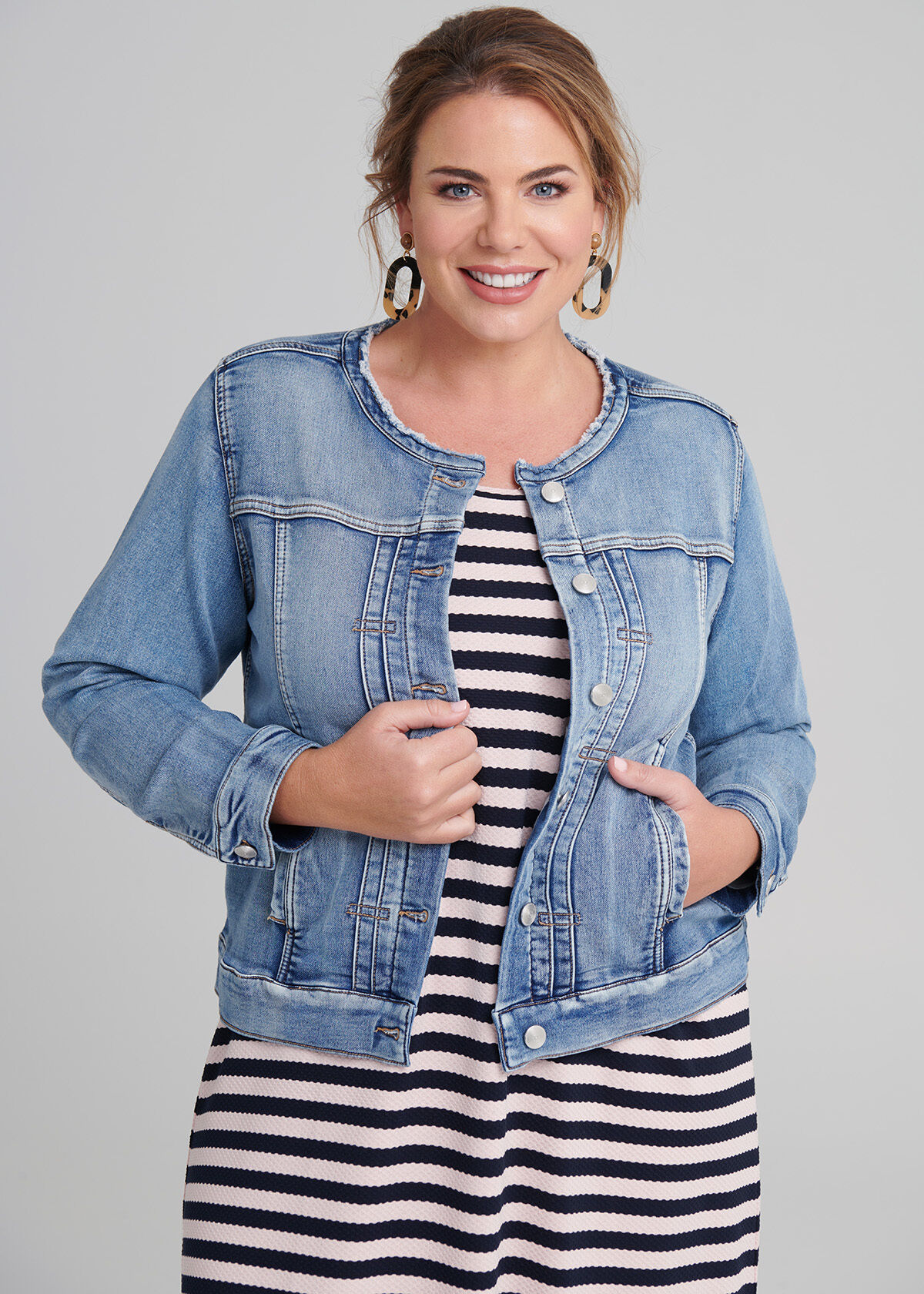 The iconic denim jacket discount