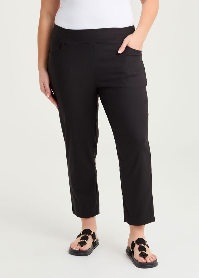 Petite Editorial Pocket Taper Pant, , hi-res