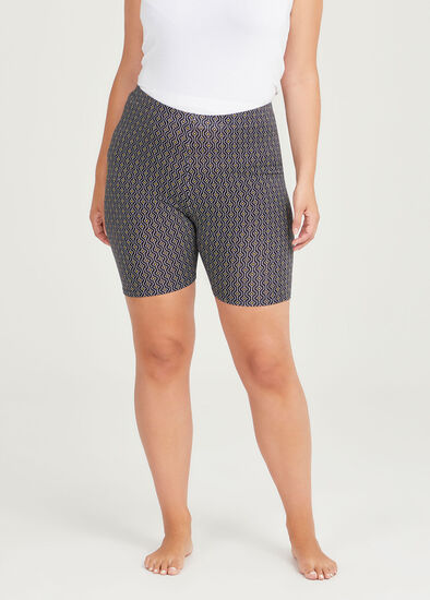 Shop Plus Size Bamboo Lace Anti Chafe Short in White, Sizes 12-30