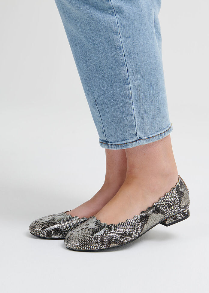 Lily Leather Ballet Flat, , hi-res