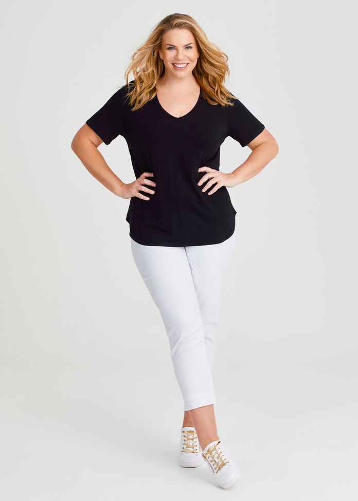 Bamboo Foundation Short Sleeve Top, , hi-res