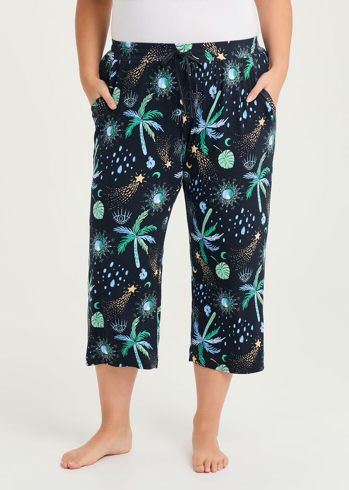 Ettavee Palm Pyjama Pant, , hi-res