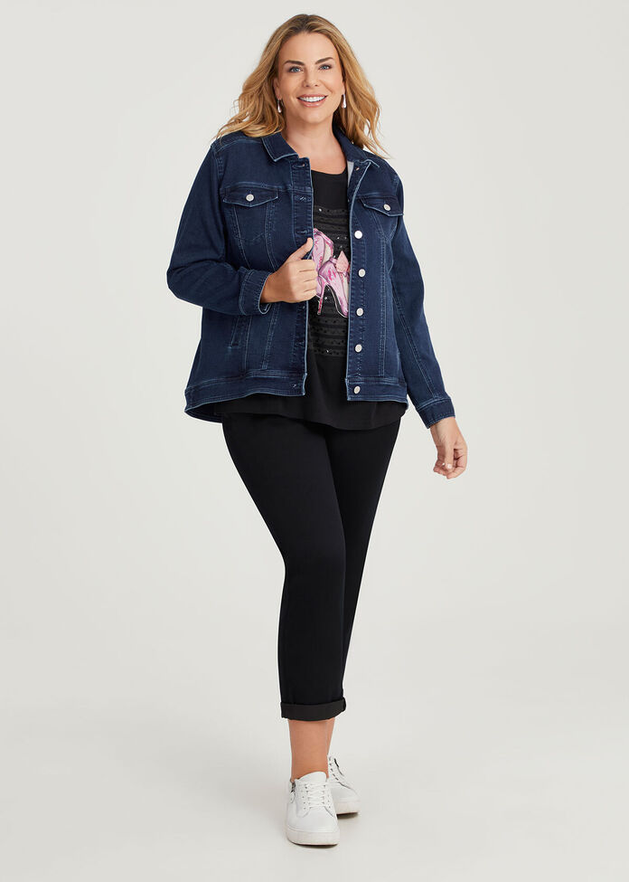 The Best Fit Denim Jacket, , hi-res