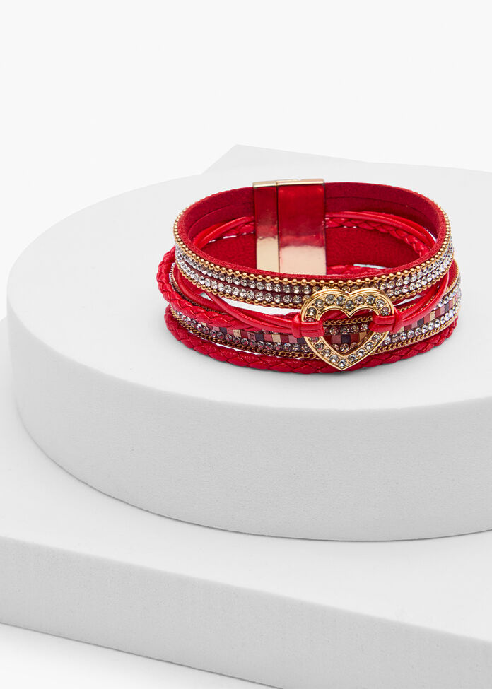 Heart Magnetic Bracelet, , hi-res