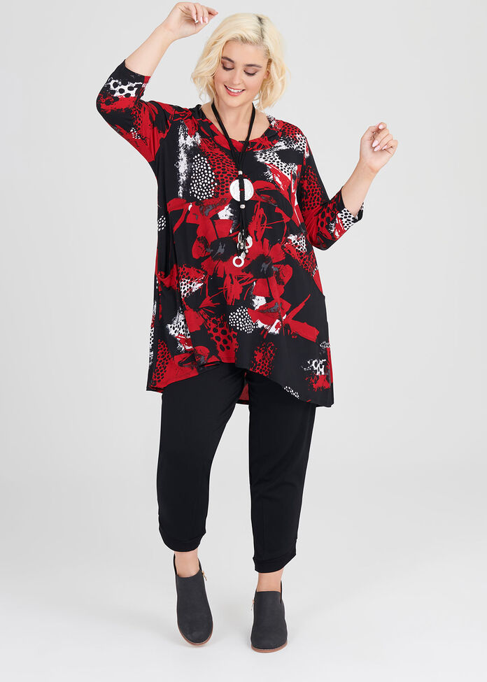 Queen Of Hearts Tunic, , hi-res