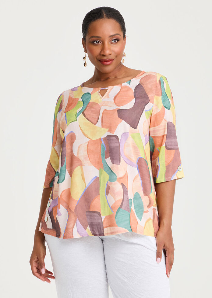 Natural Trinity Top, , hi-res