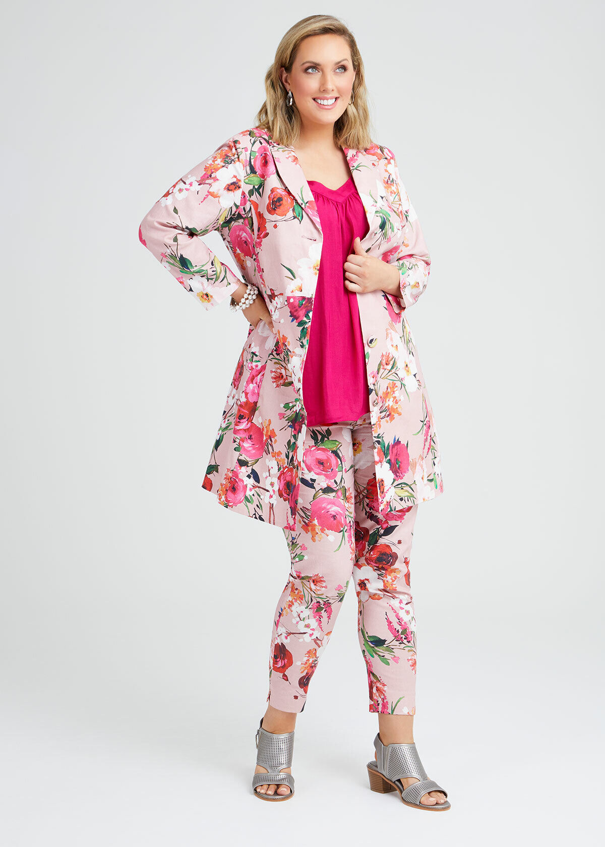 Pretty in pink jacket hot sale