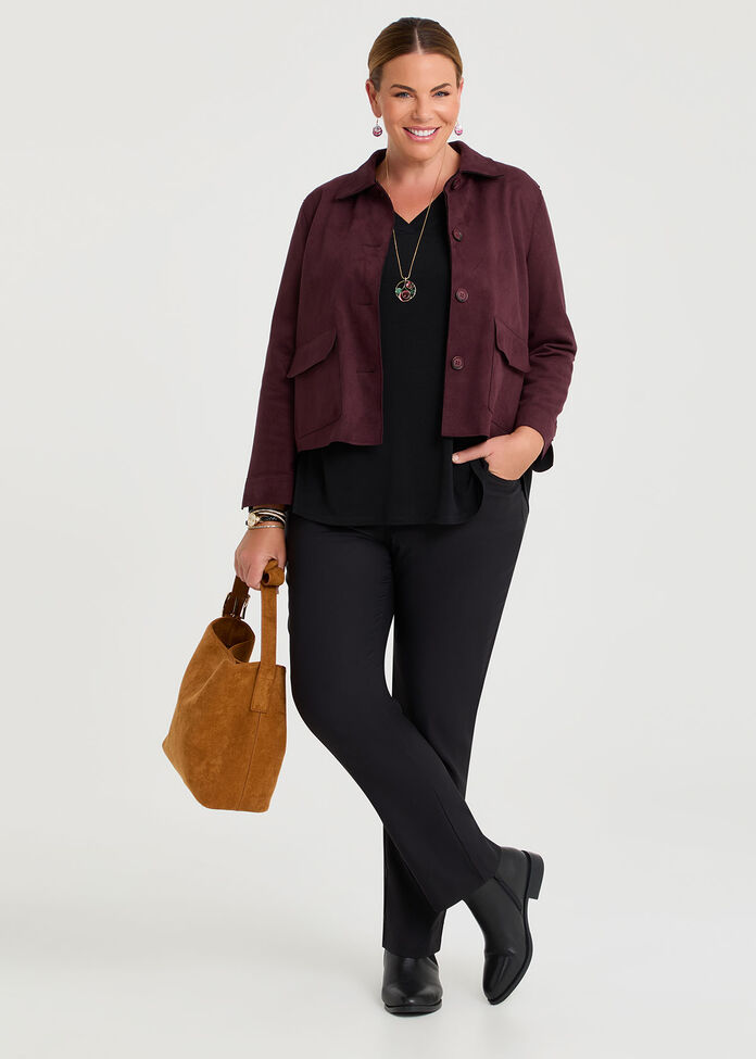 Katie Luna 3/4 Sleeve Top, , hi-res